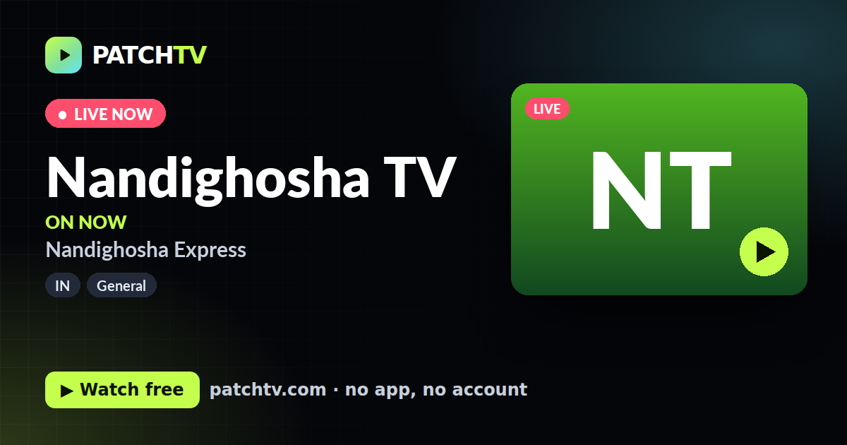 Nandighosha TV