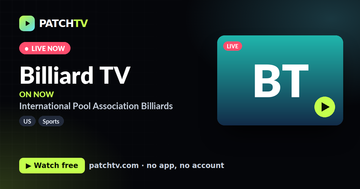 Billiard TV