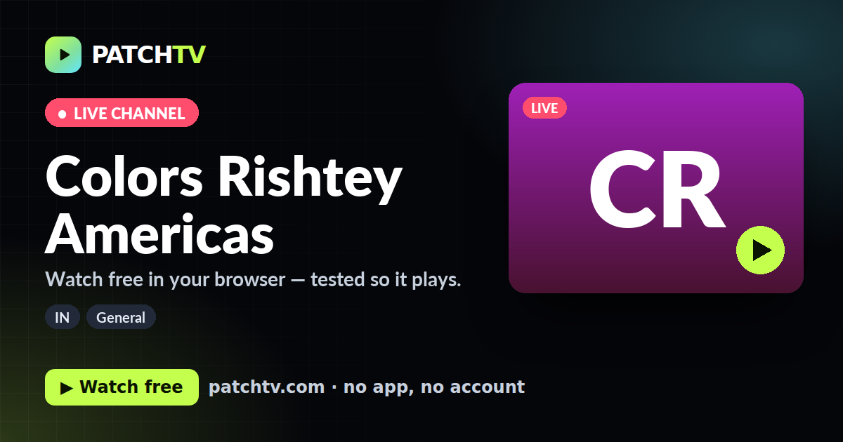 Colors Rishtey Americas
