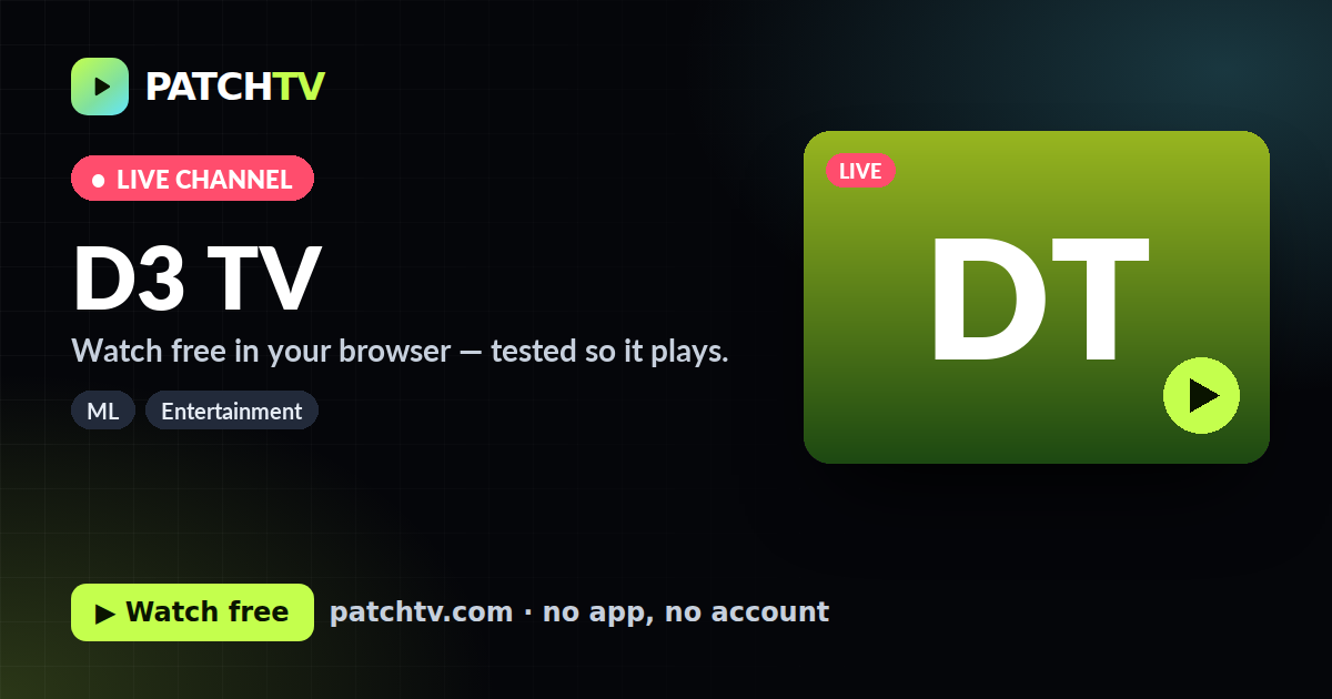D3 TV